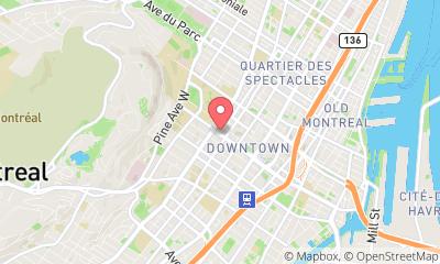 map, Dr. Michael Youssef | Downtown Montreal | Dental Surgeon