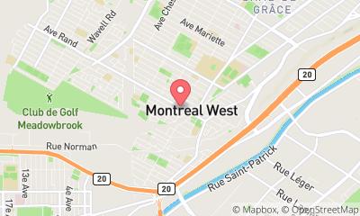 map, Clinique Vétérinaire Montréal-Ouest