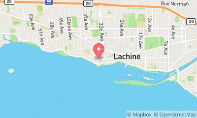 map, Physiotherapy Clinic Universal Lachine