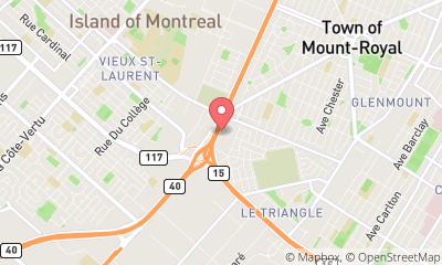 map, L'Office Mobilier - Office Furniture Montreal