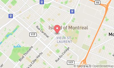 map, Le Bouquet St. Laurent, Inc.