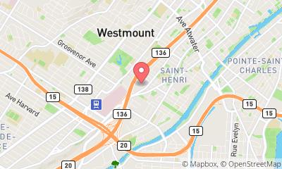 map, Delta Physio Montréal - Clinique de Physiothérapie