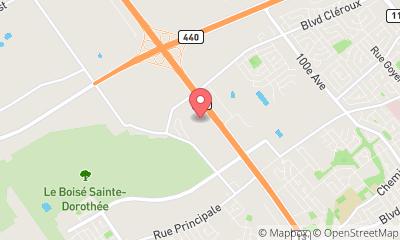 map, structube, Laval Distribution Center