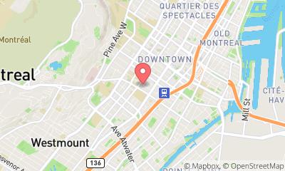 map, Nursery Mélodie Montreal Centre Ville Daycare Melody Downtown Montreal