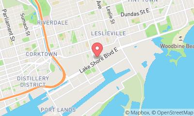map, Gym Fortis Fitness in Toronto (ON) | theDir