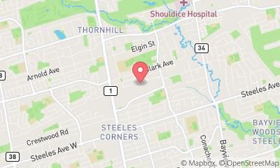 map, Toronto Florist Shop