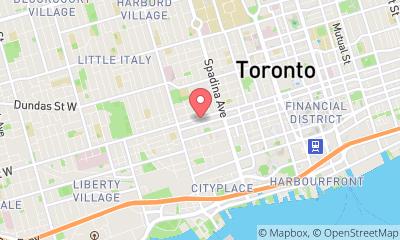 map, KARE Design Toronto