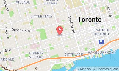 map, HCD Furniture Toronto