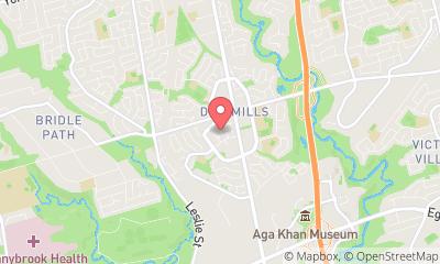 map, Physiomobility Don Mills
