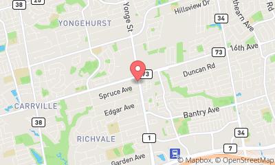 map, Maple Cell iPhone and Laptop Repair Services Center in Richmond Hill