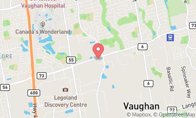 map, Sanctuary Day Spas Vaughan