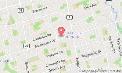 map, Thornhill Dental - Implants & Cosmetic Dentistry