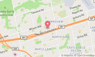 map, Downsview Child Care Centre
