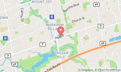 map, Nurse Next Door Home Care Services - Markham