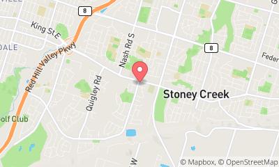 map, Animal Hospital Of Stoney Creek