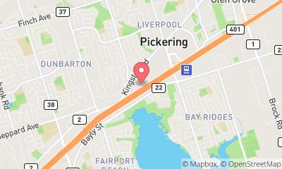 map, Central Pickering Family Practice