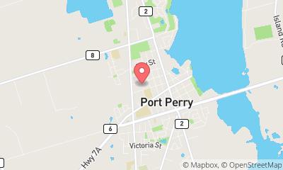 map, Docteur Dr. Gordon Mercer à Port Perry (ON) | theDir