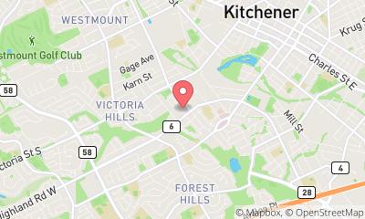 map, Kitchener Plaza