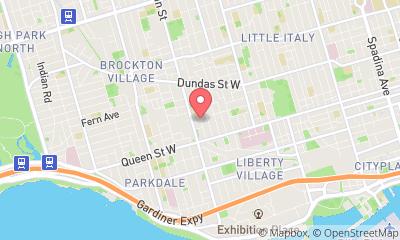 map, Fix Coffee + Bikes - A Toronto Bike Shop and Coffee Shop
