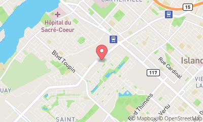 map, Clinique Physio Proactive Saint-Laurent