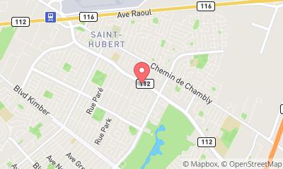 map, Tobacco Tabagie Cousineau Inc in Saint-Hubert (QC) | theDir