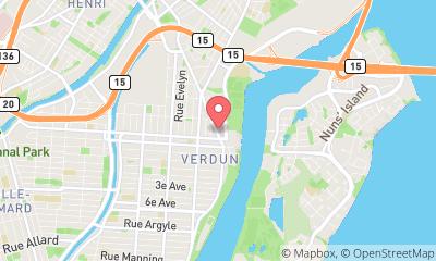 map, Doctor Jean Cloutier MD in Verdun (QC) | theDir