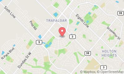 map, Docteur CENTRAL PARK MEDICAL CENTRE à Oakville (ON) | theDir