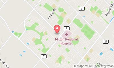 map, Doctor Kucharska Agnes Dr in Milton (ON) | theDir