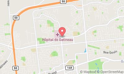 map, Doctor Bégin Eric Dr chirurgie générale in Gatineau (QC) | theDir