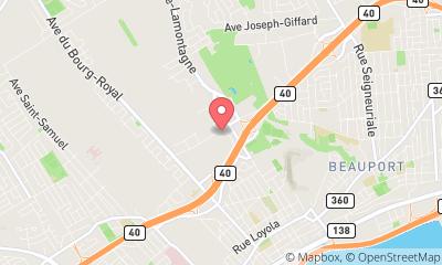 map, Furniture Bouclair Beauport, QC in Québec (QC) | theDir