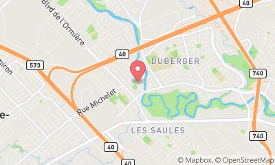 map, Furniture Chez Michel Lafrance in Québec (QC) | theDir