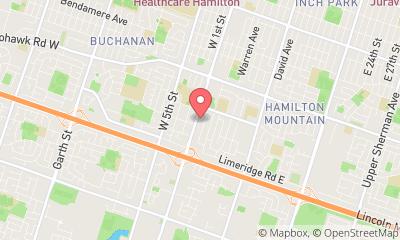 map, Furniture Designer Furniture Gallery in Hamilton (ON) | theDir