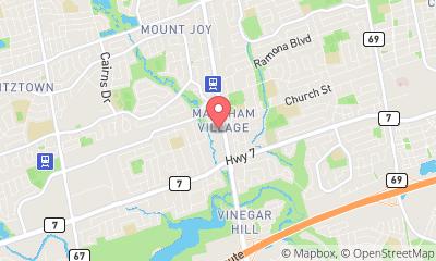 map, Gym Whyte Fitness à Markham (ON) | theDir