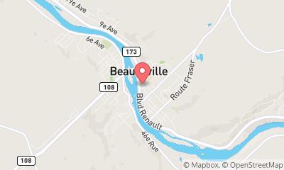 map, Ammeublement Rossy à Beauceville (QC) | theDir