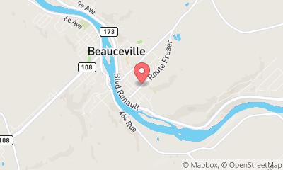 map, Furniture C.A.B Comité D'aide Beauceville in Beauceville (QC) | theDir