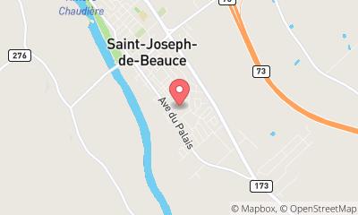 map, Clothes Shoes Mes Souliers Chéris in Saint-Joseph-de-Beauce (QC) | theDir