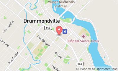 map, Avocats Tousignant Maryse à Drummondville (QC) | theDir