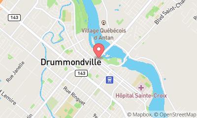 map, Lawyers Garneau Maltais Bonin Beaulieu in Drummondville (QC) | theDir
