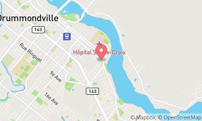 map, Lawyers Bernier Fournier Avocats in Drummondville (QC) | theDir