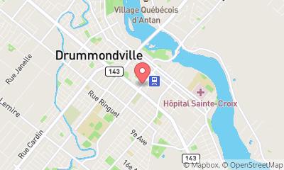 map, Avocats MBL Avocats Inc. à Drummondville (QC) | theDir