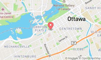 map, Bicycle Shop DIY bike repair station in Ottawa (ON) | theDir