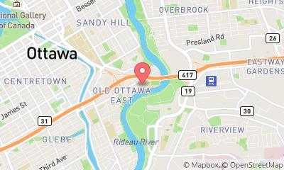 map, Vélo SEUO-UOSU Bike Coop Vélo à Ottawa (ON) | theDir