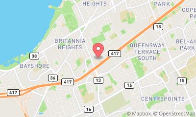 map, Bicycle Shop The Bike Shop in Ottawa (ON) | theDir