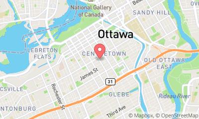 map, Vélo Foster's Sports Centre à Ottawa (ON) | theDir