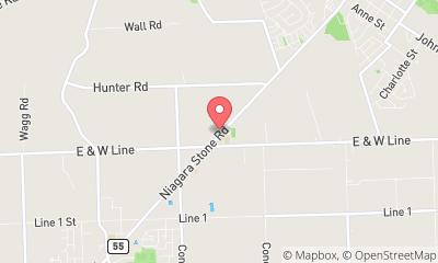 map, Niagara North Family Health Team - Virgil Site