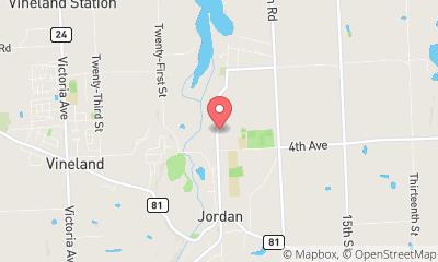 map, Doctor Jordan Medical Centre in Jordan Station (ON) | theDir