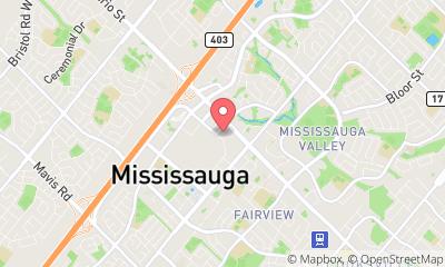 map, Docteur Dr. Katrina Austria à Mississauga (ON) | theDir