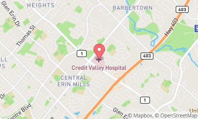 map, Doctor Dr. Yaniv Hason in Mississauga (ON) | theDir
