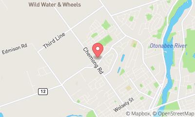 map, Gym GoodLife Fitness Peterborough Portage Place in Peterborough (ON) | theDir