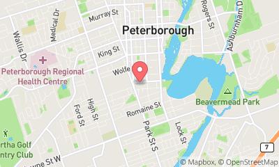 map, Gym Rock And Rope Climbing Centre in Peterborough (ON) | theDir